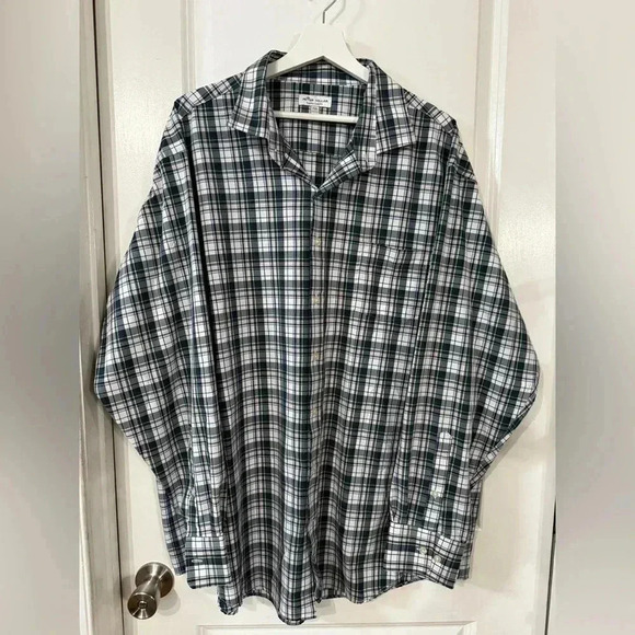 Peter Millar Other - Peter Millar Men’s Summer Comfortable Balsam Plaid Dorton Performance Shirt